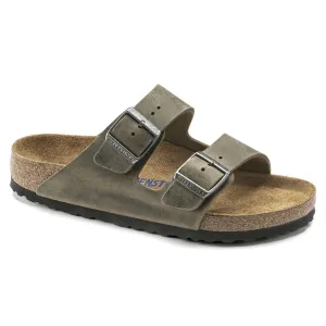 Arizona Soft - Faded Khaki Oiled Leather||Arizona assise plantaire souple - Cuir huil Kaki dfrachi
