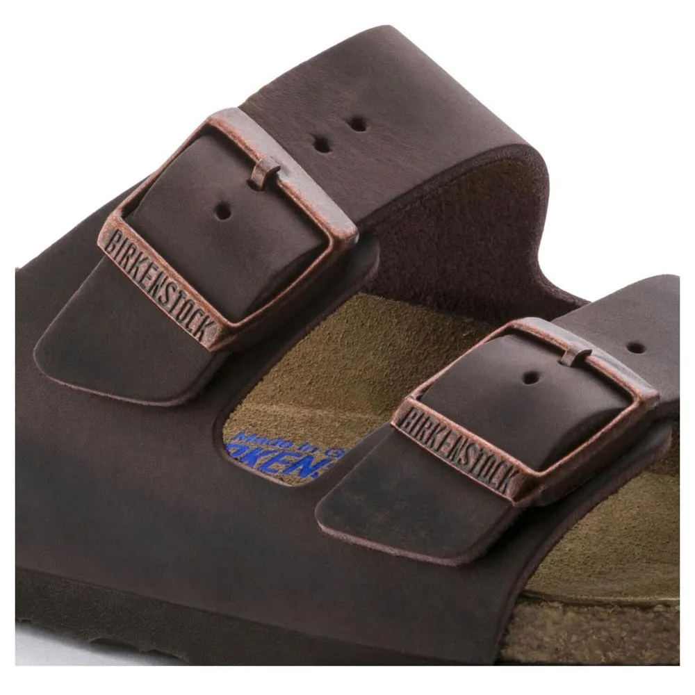 Arizona Soft - Habana Oiled Leather||Arizona assise plantaire souple - Cuir huil havane