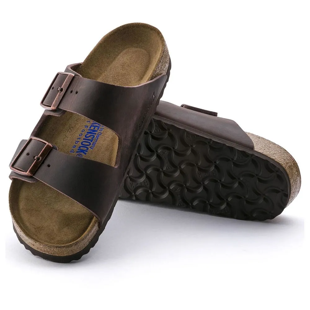 Arizona Soft - Habana Oiled Leather||Arizona assise plantaire souple - Cuir huil havane
