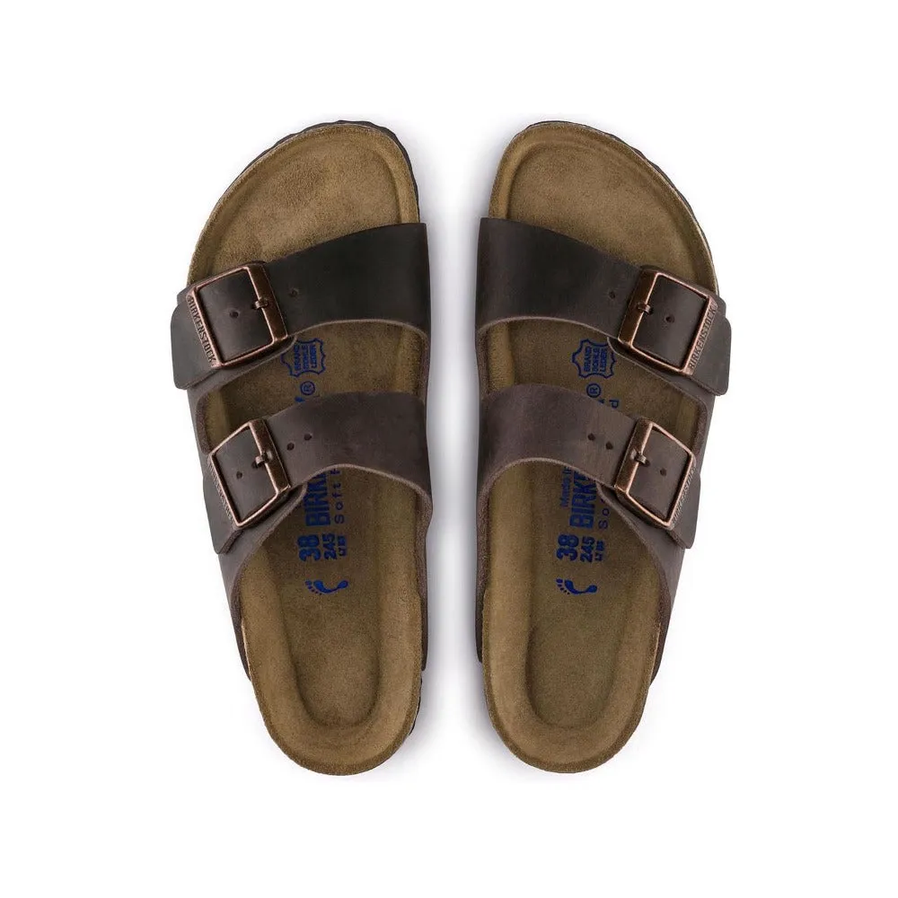 Arizona Soft - Habana Oiled Leather||Arizona assise plantaire souple - Cuir huil havane