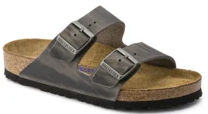 Arizona Soft - Iron Oiled Leather||Arizona assise plantaire souple - Cuir huil fer