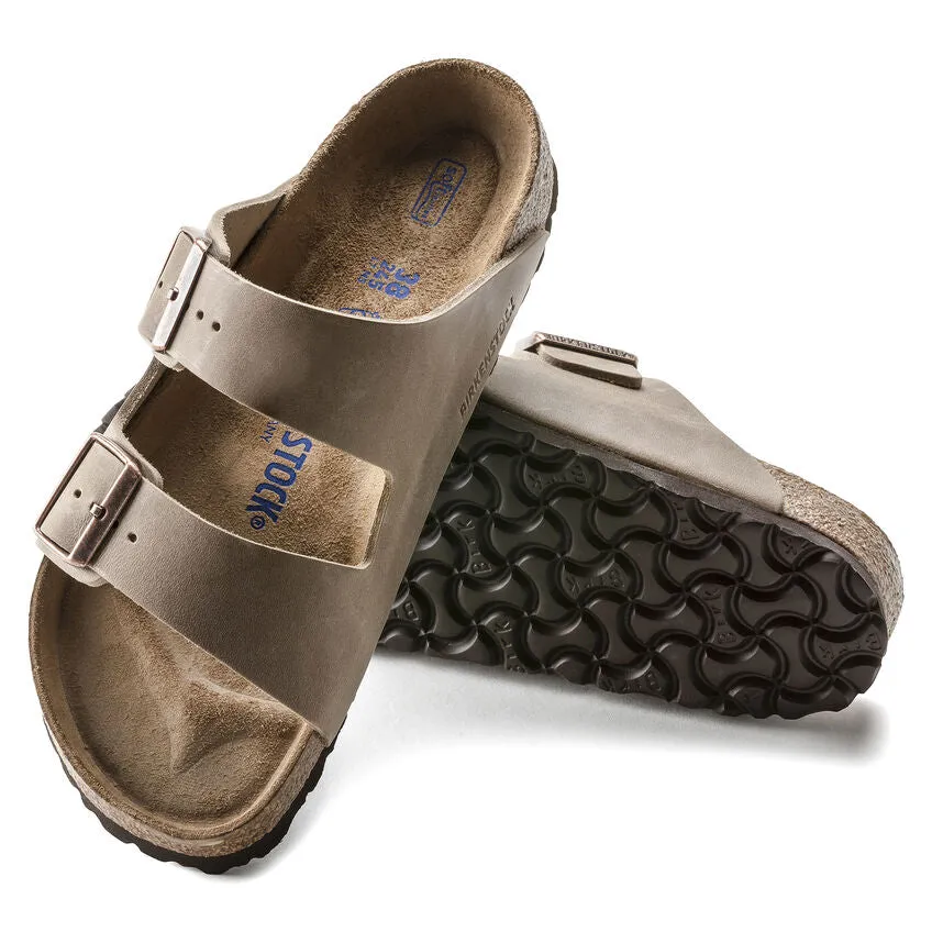 Arizona Soft - Tobacco Brown Oiled Leather||Arizona assise plantaire souple - Cuir huil brun tabac