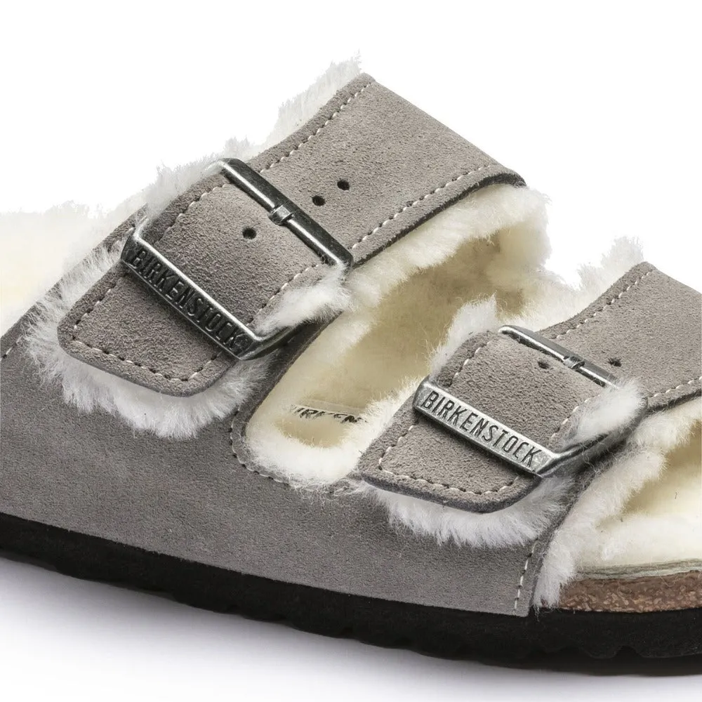 Arizona - Stone Coin Suede Shearling||Arizona - Sude fourrure monnaie de pierre