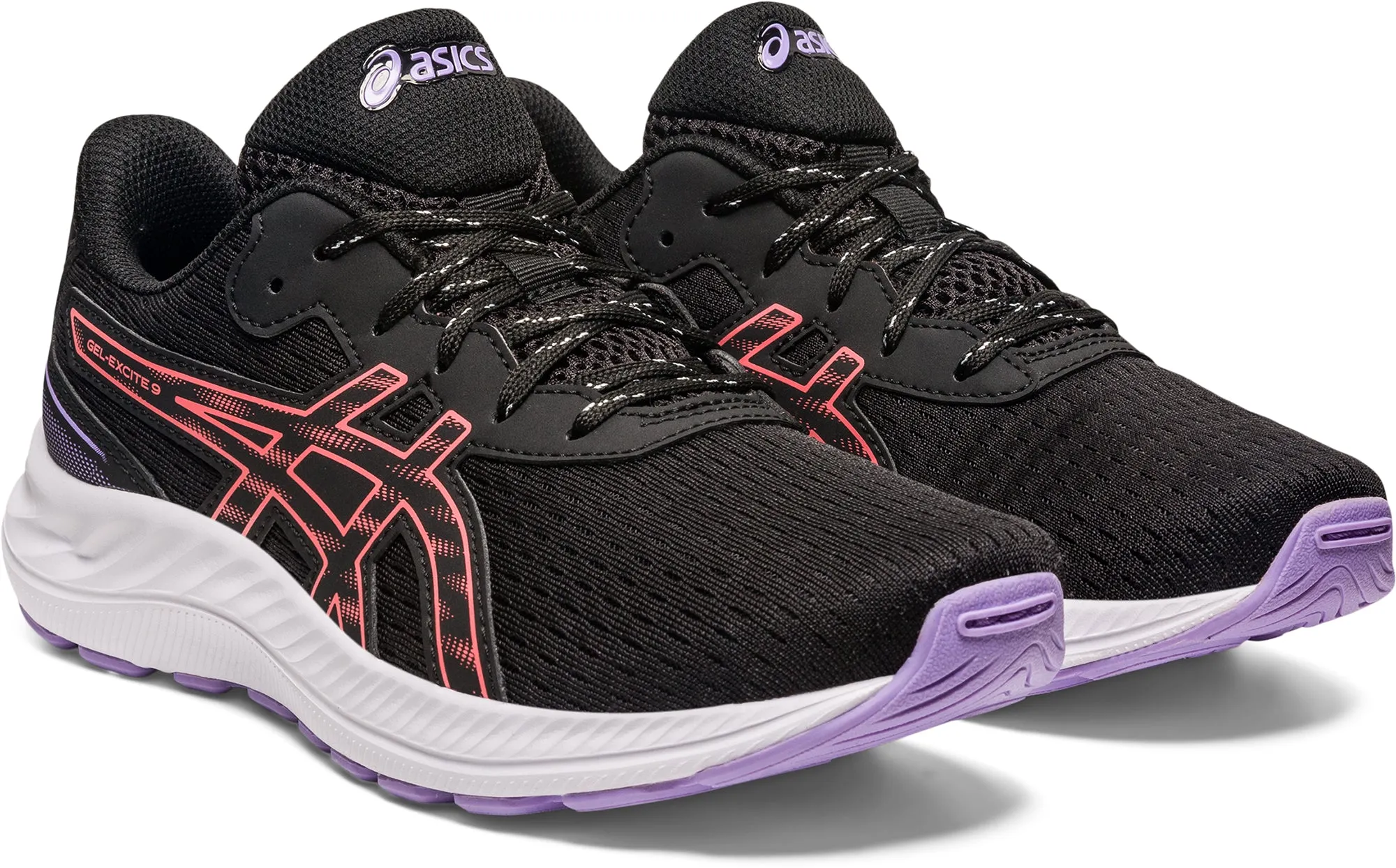 Asics Gel Excite 9 GS Junior Running Shoes - Black