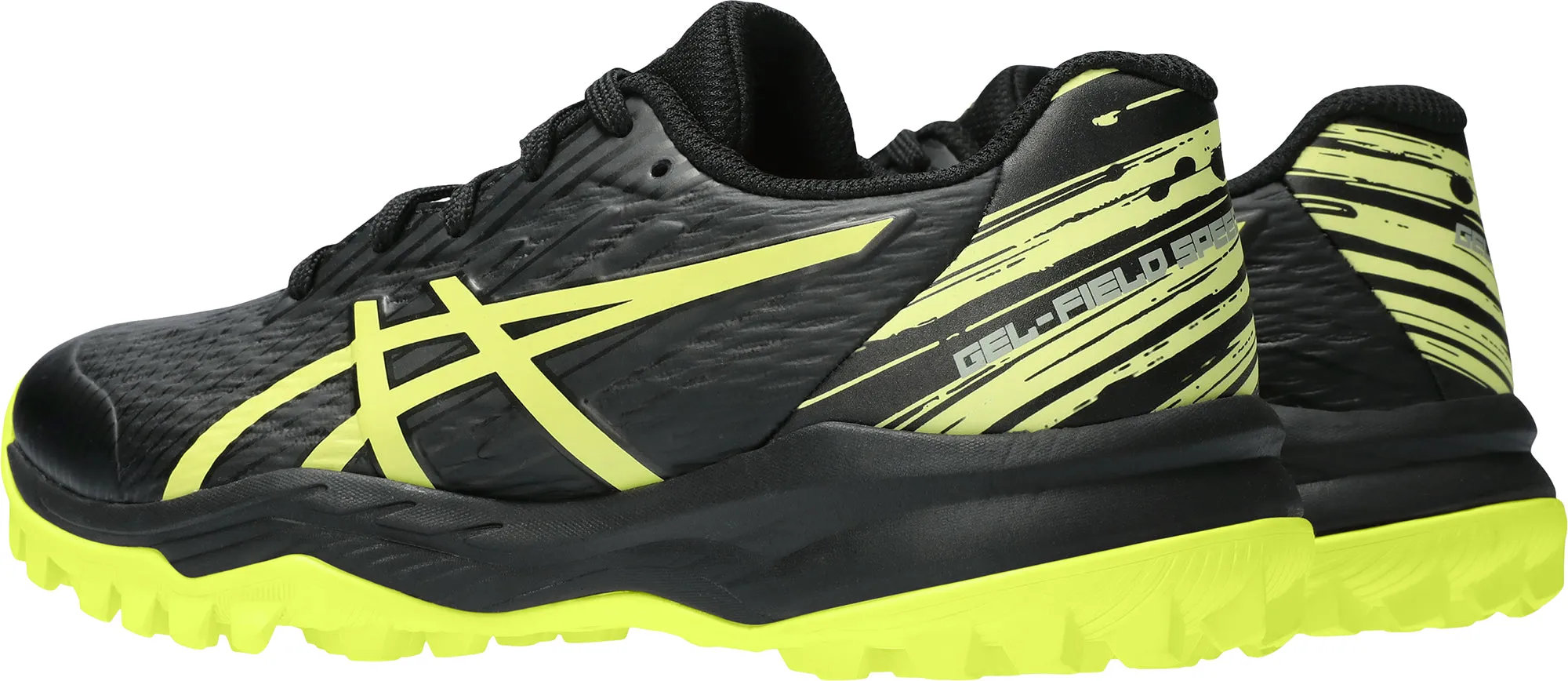 Asics Gel Field Speed GS Junior Hockey Shoes - Black