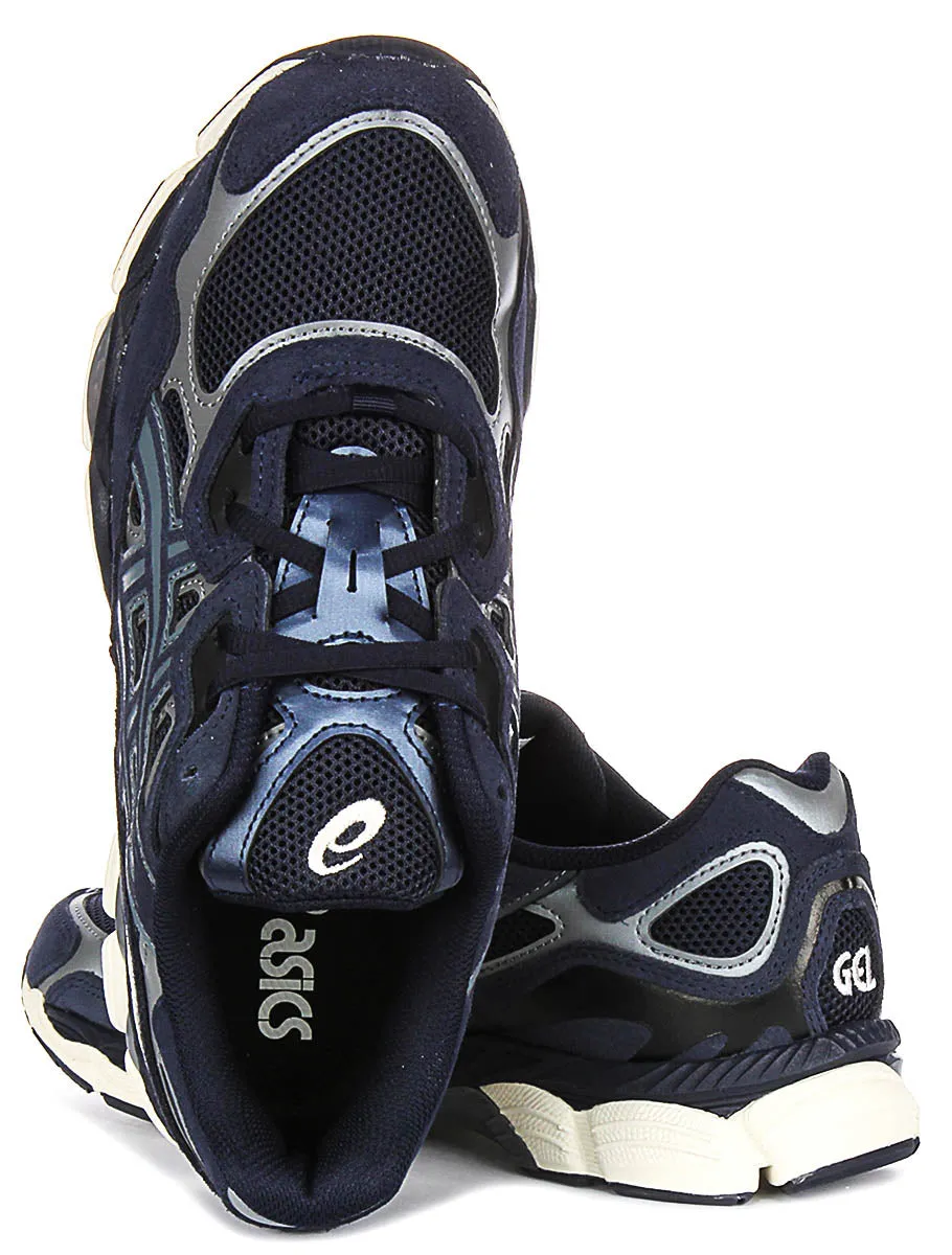 Asics Gel NYC In Navy Trainers for Men