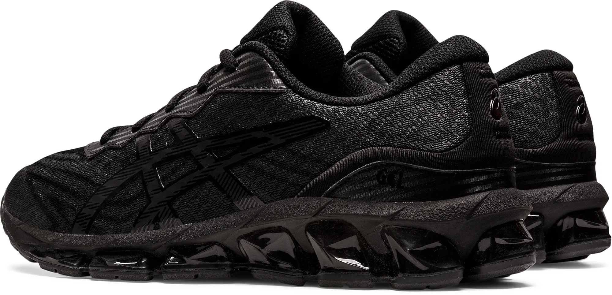 Asics Gel Quantum 360 VII GS Junior Running Shoes - Black
