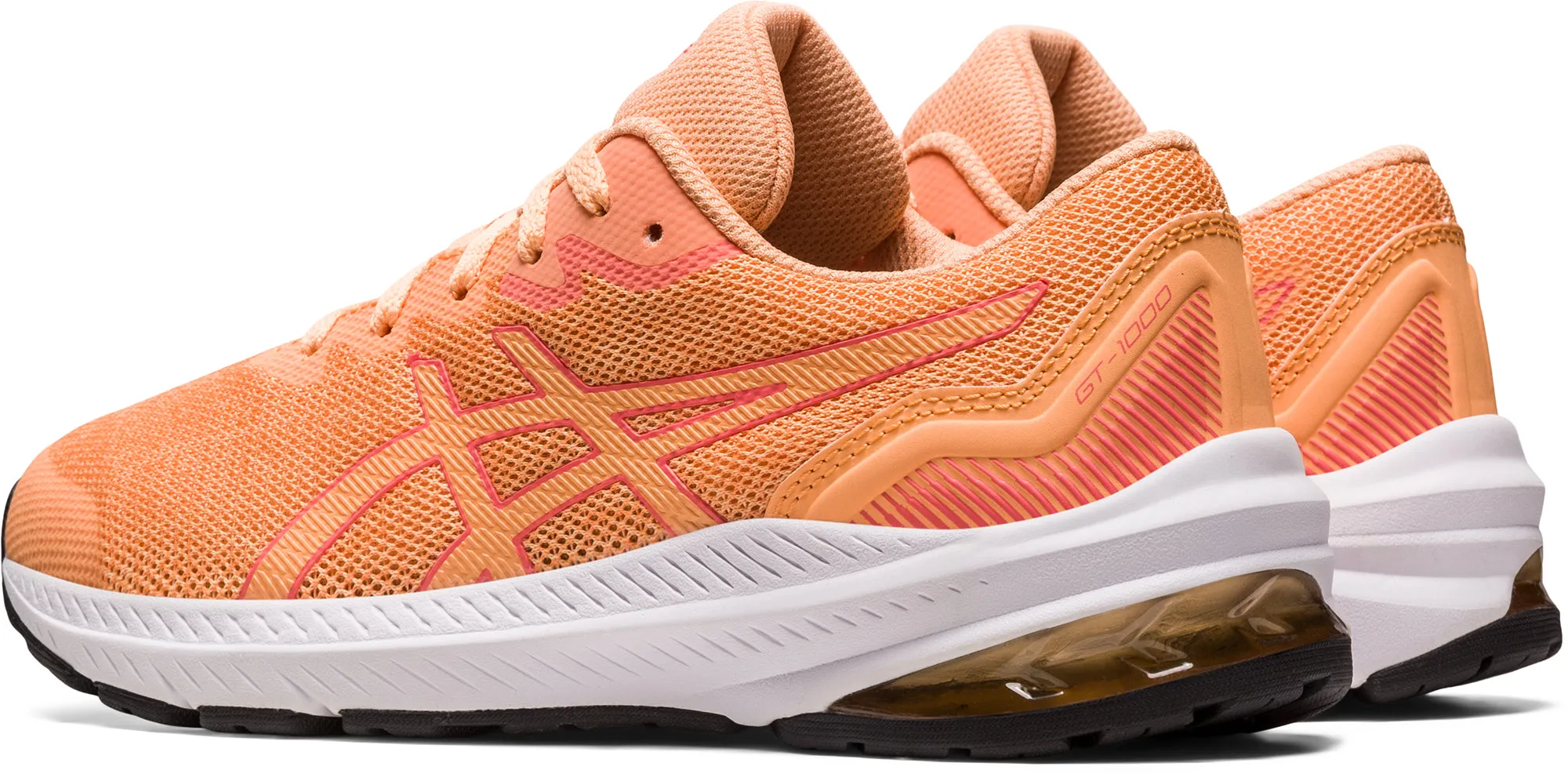 Asics GT 1000 11 GS Junior Running Shoes - Orange