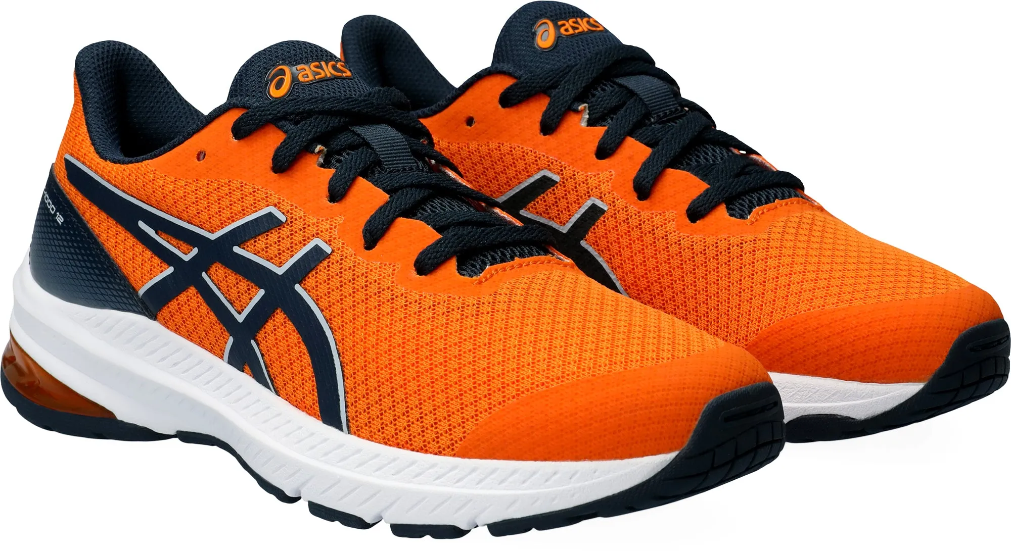 Asics GT 1000 12 GS Junior Running Shoes - Orange