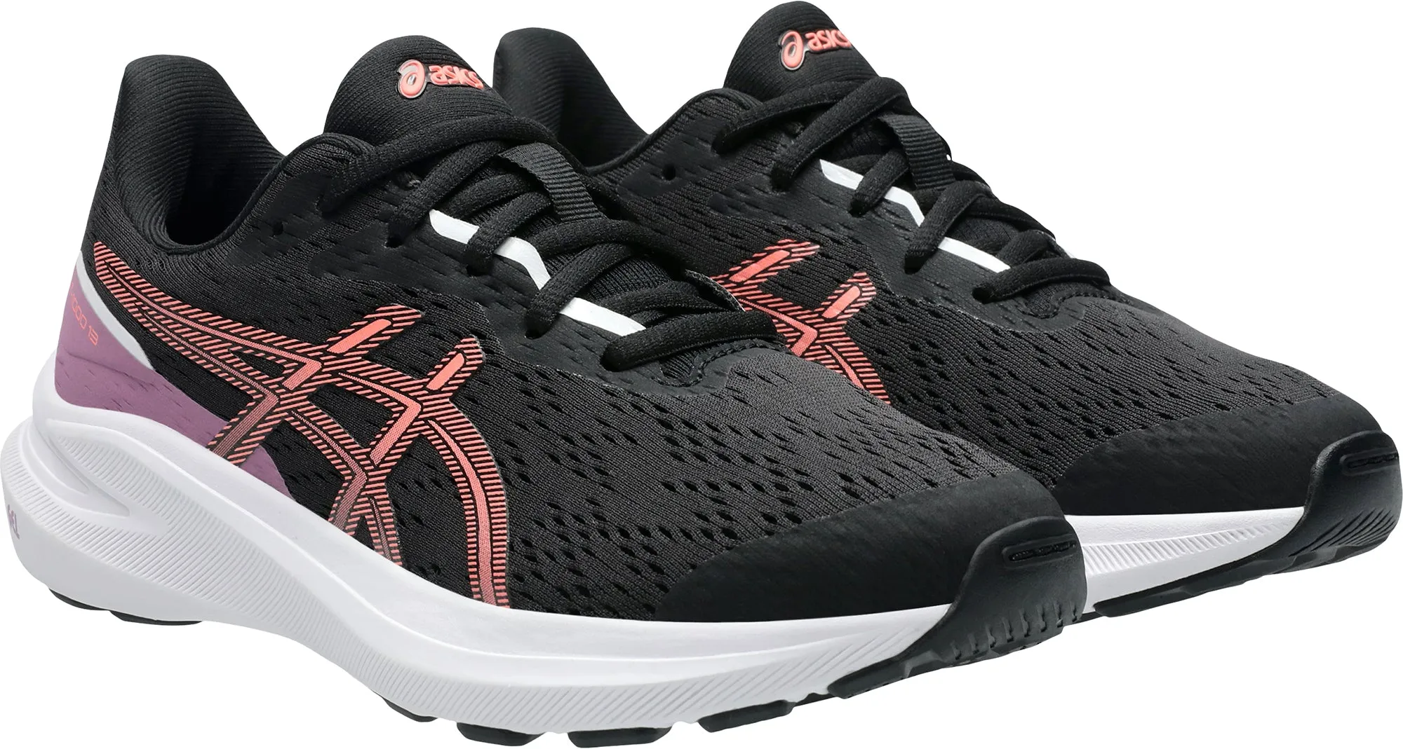 Asics GT 1000 13 GS Junior Running Shoes - Black