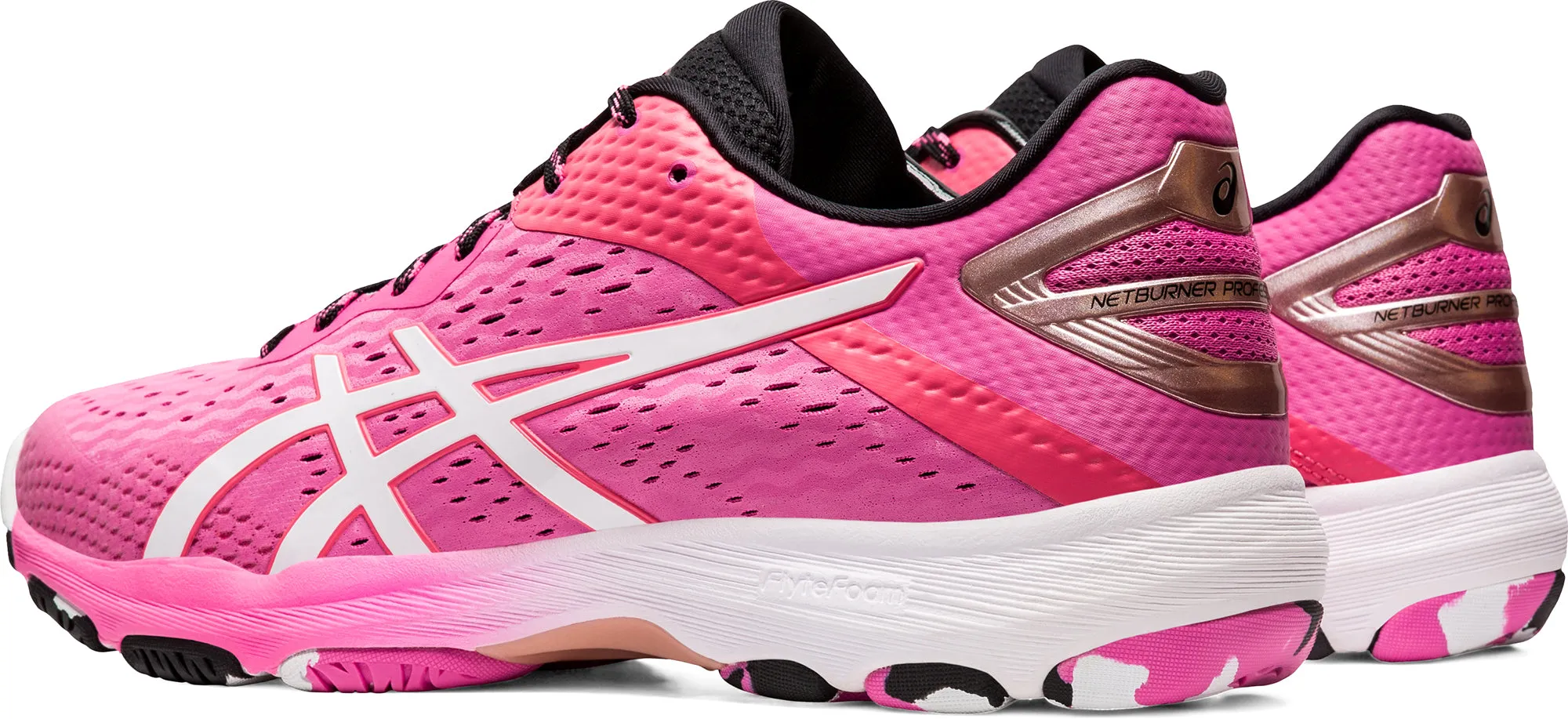 Asics Netburner Professional FF 2 Womens Netball Shoes - Pink
