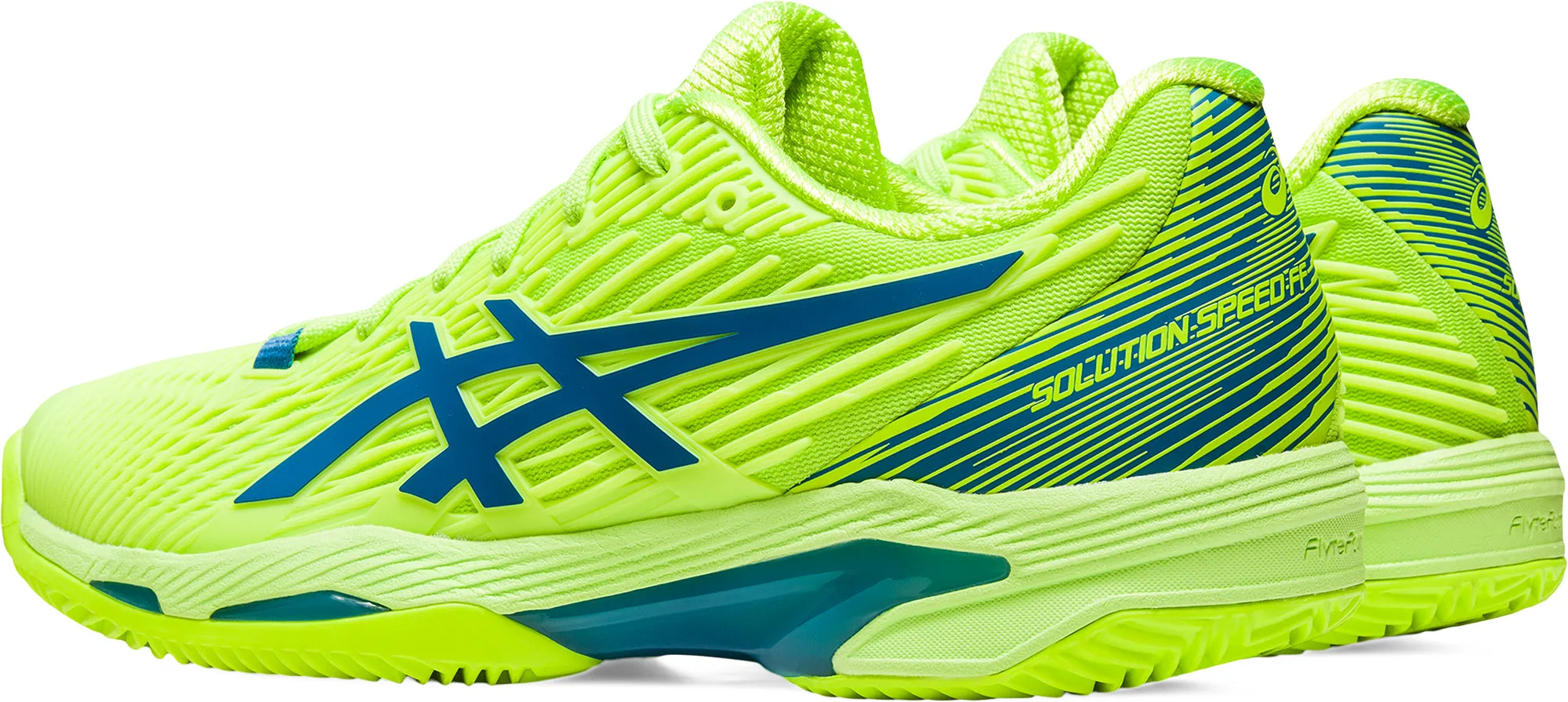 Asics Solution Speed FF 2 Clay Womens Tennis Shoes - Green
