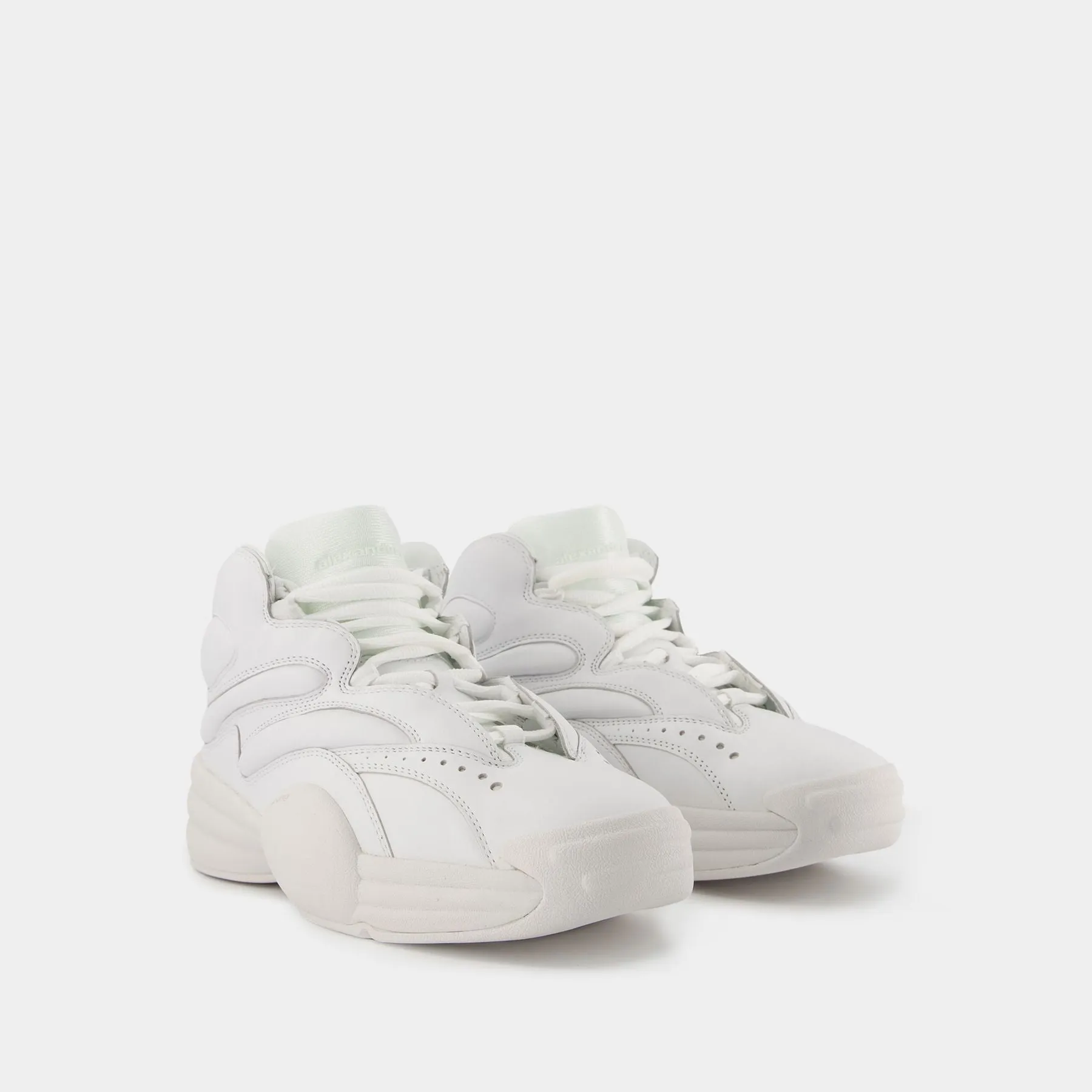 Aw Hoop Sneakers - Alexander Wang - Leather - White