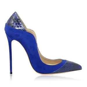BECKA BLUE SUEDE