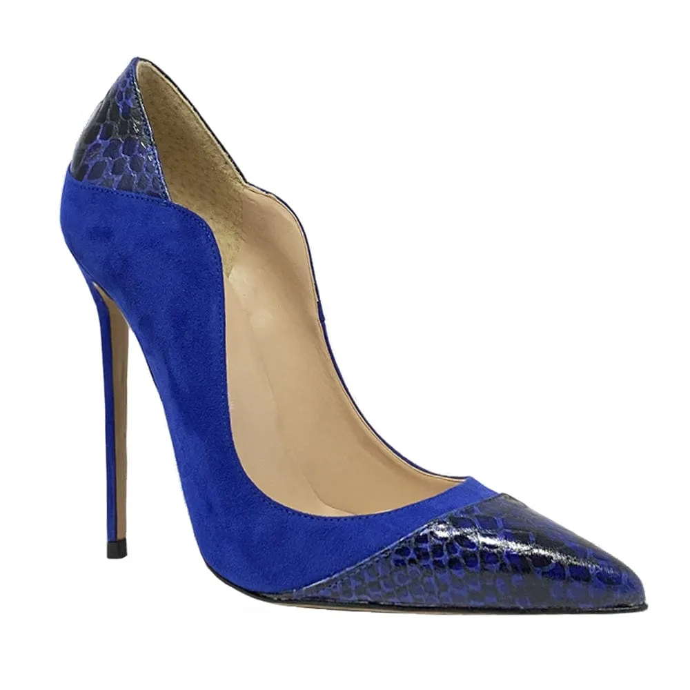 BECKA BLUE SUEDE