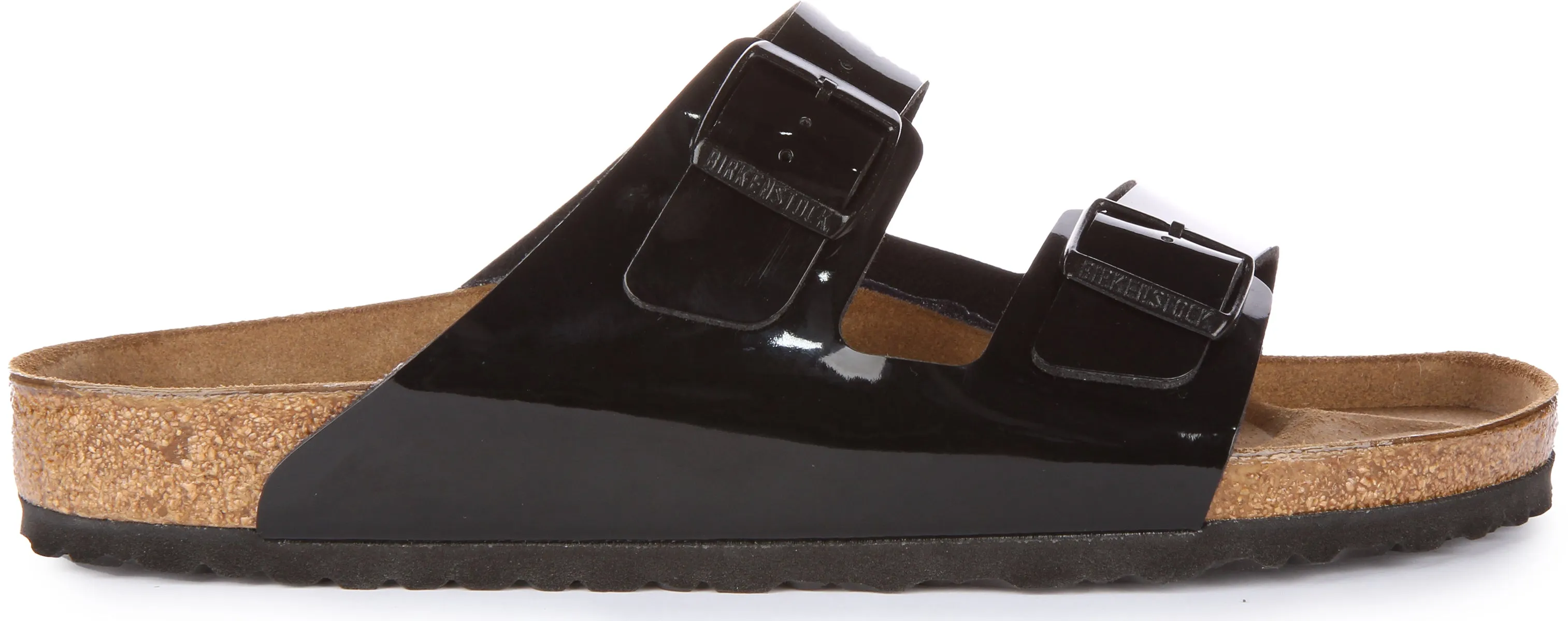 Birkenstock Arizona Bs In Black Patent  | Regular Fit
