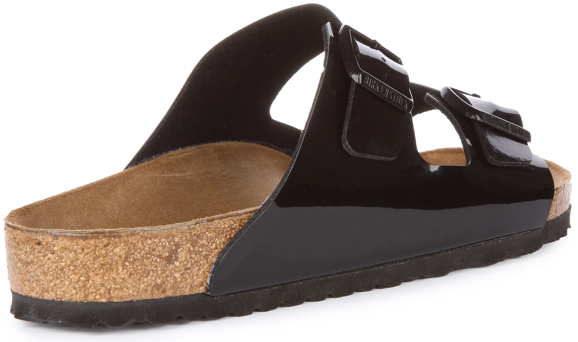Birkenstock Arizona Bs In Black Patent  | Regular Fit