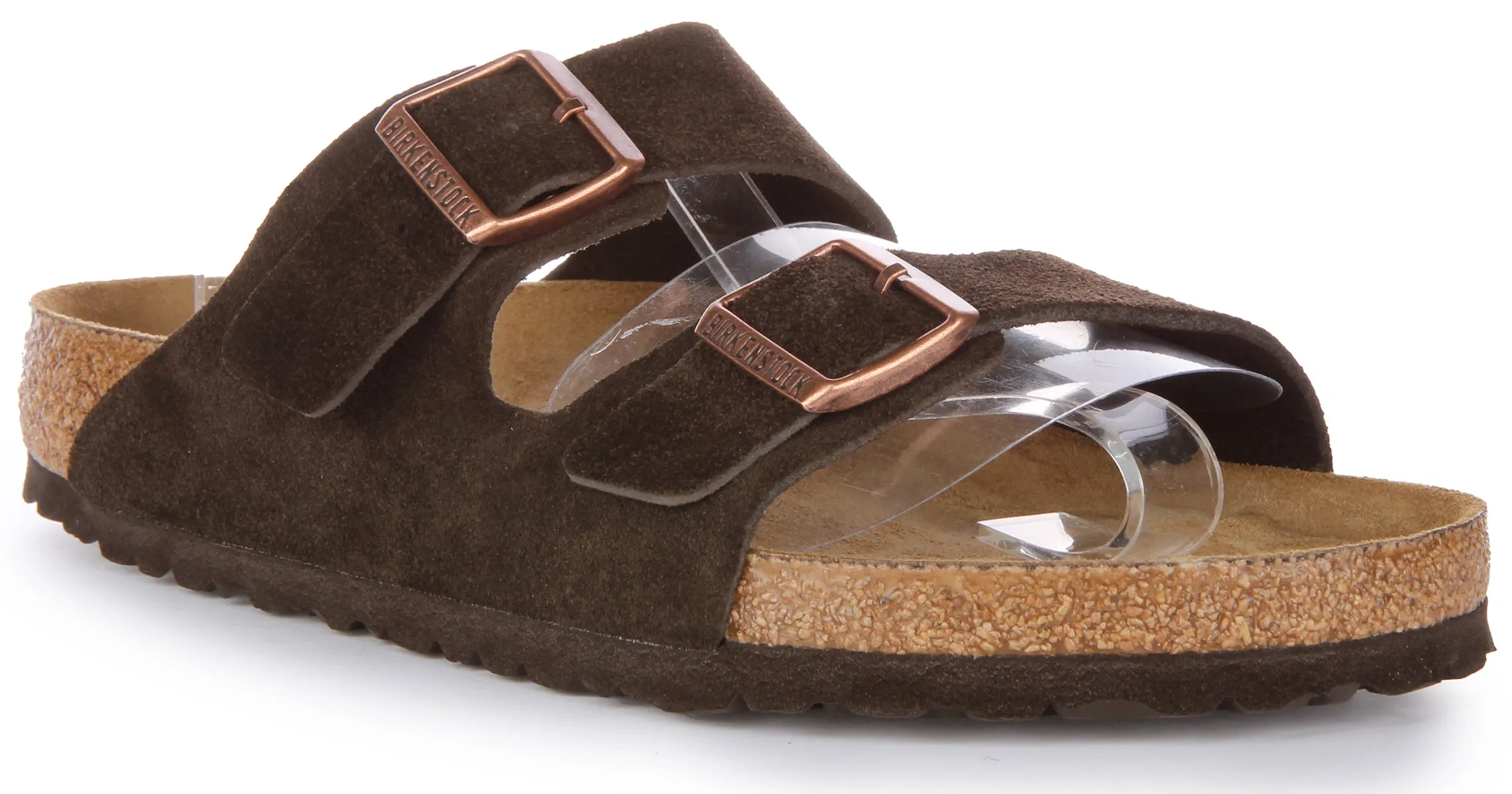 Birkenstock Arizona Bs In Mocha For Men | Regular Fit