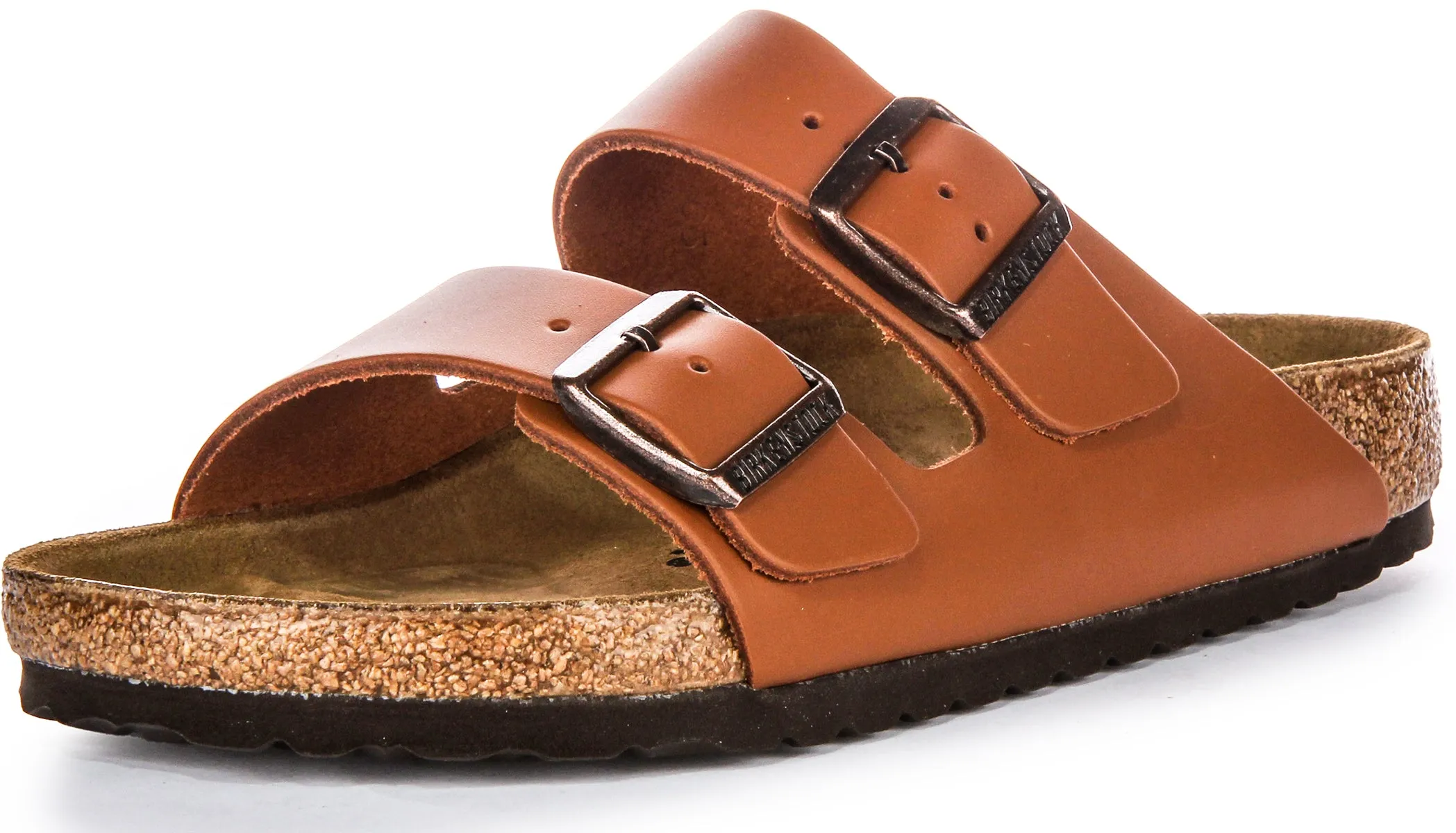 Birkenstock Arizona In Tan Brown | Regular Fit