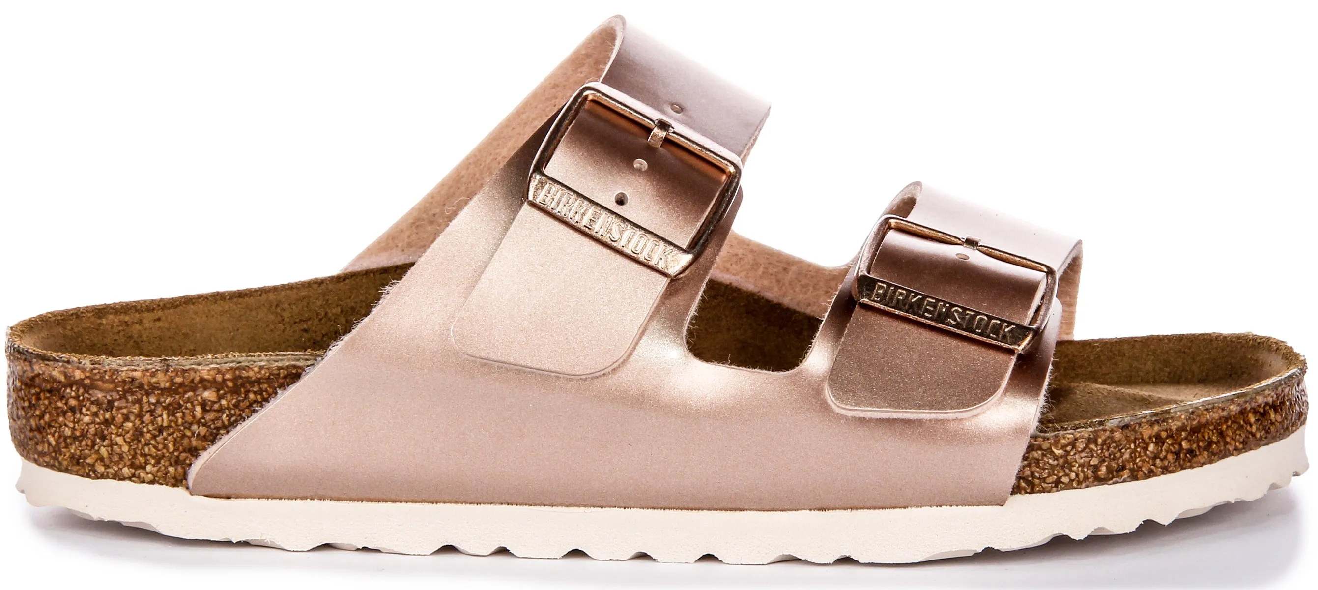 Birkenstock Arizona Kids Bs In Copper For Juniors | Regular Fit