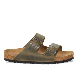 BIRKENSTOCK - ARIZONA - NARROW - OILED LEATHER - SOFT FOOTBED