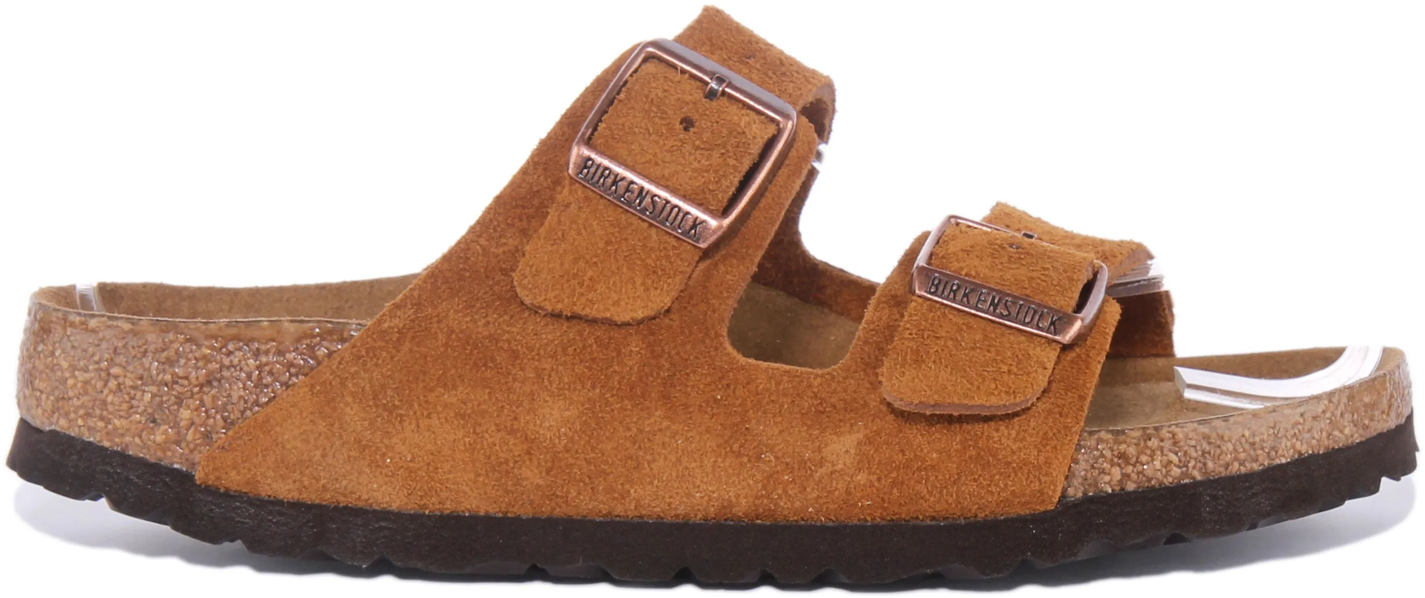 Birkenstock Arizona Sbf In Tan For Unisex