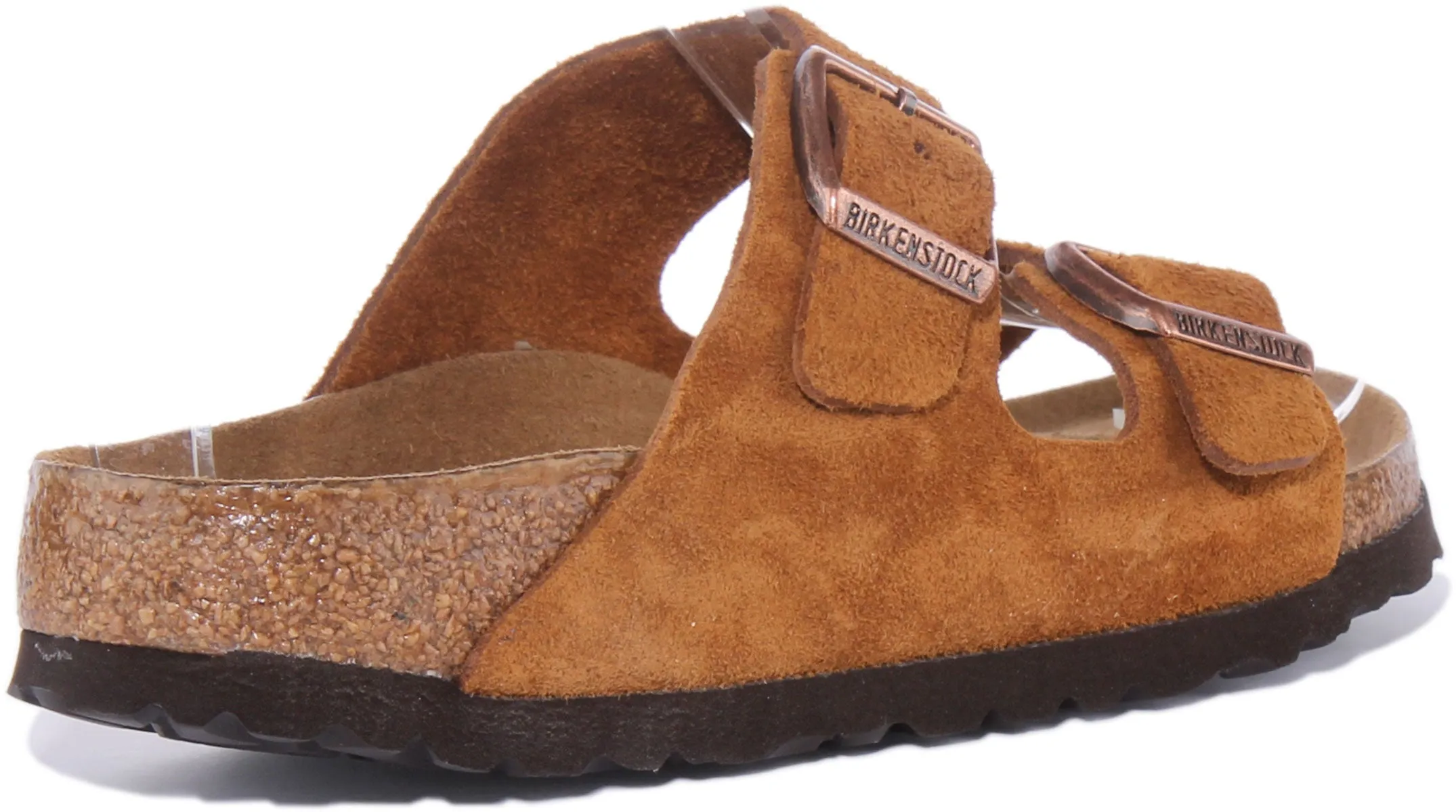 Birkenstock Arizona Sbf In Tan For Unisex