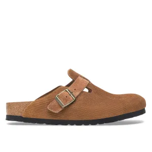 BIRKENSTOCK - BOSTON CORDUROY - NARROW - SUEDE LEATHER EMBOSSED