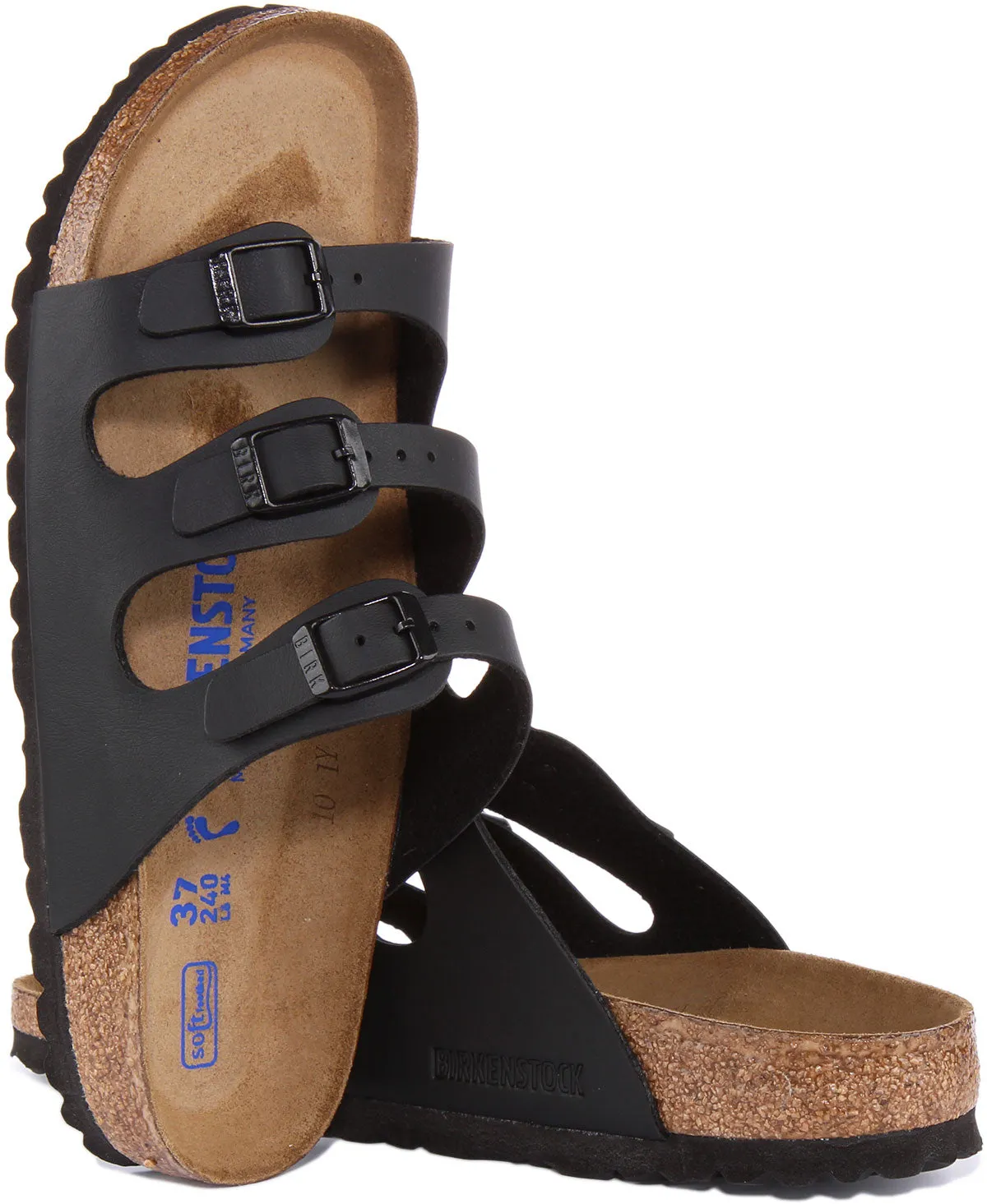 Birkenstock Florida In Black For Women | Narrow Fit