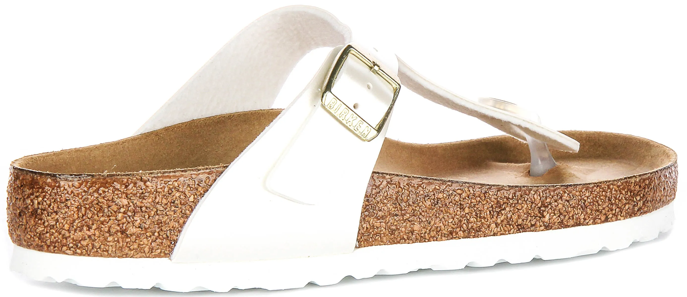 Birkenstock Gizeh BS In Pearl White for Kid
