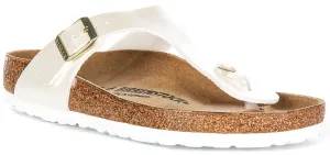 Birkenstock Gizeh BS In Pearl White for Kid