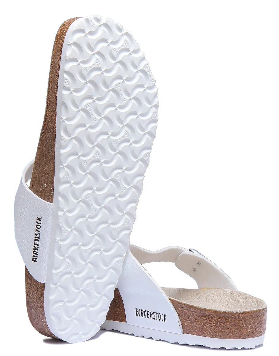Birkenstock Gizeh Unisex In White | Regular Fit