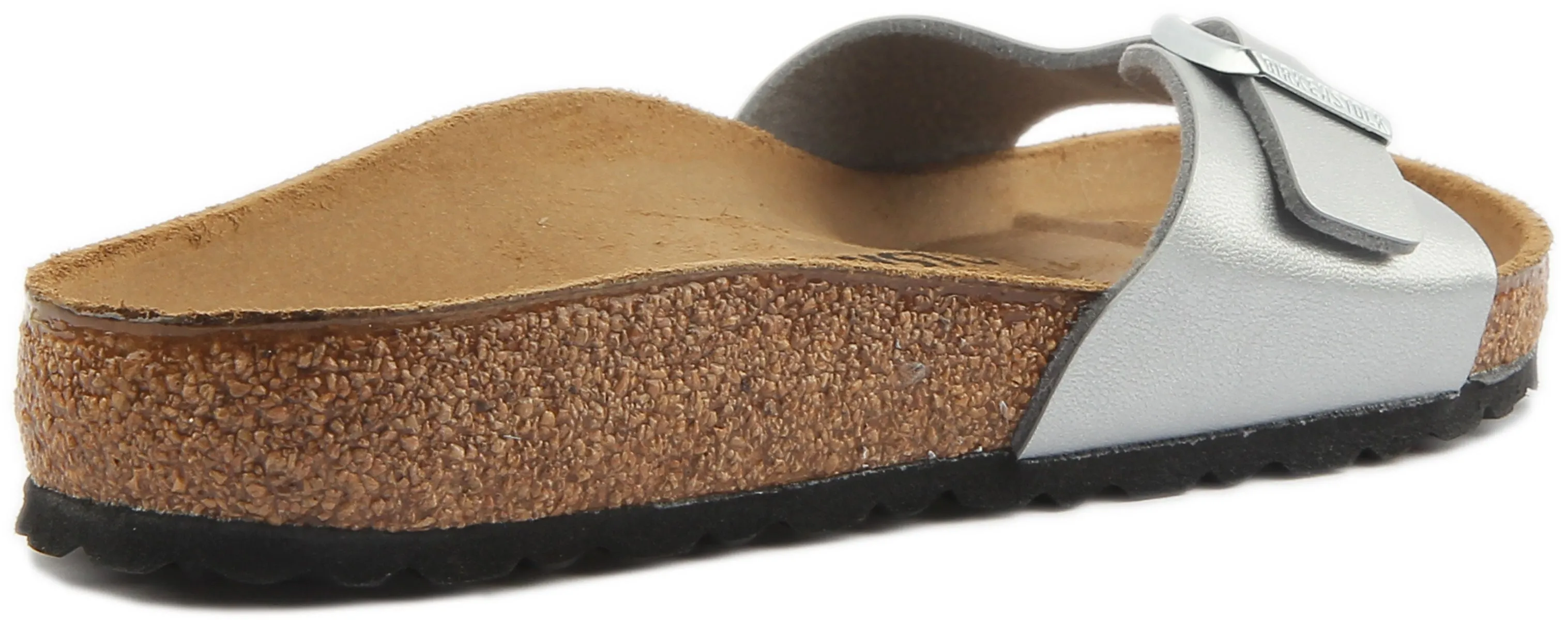 Birkenstock Madrid Sandals In Silver | Regular Fit