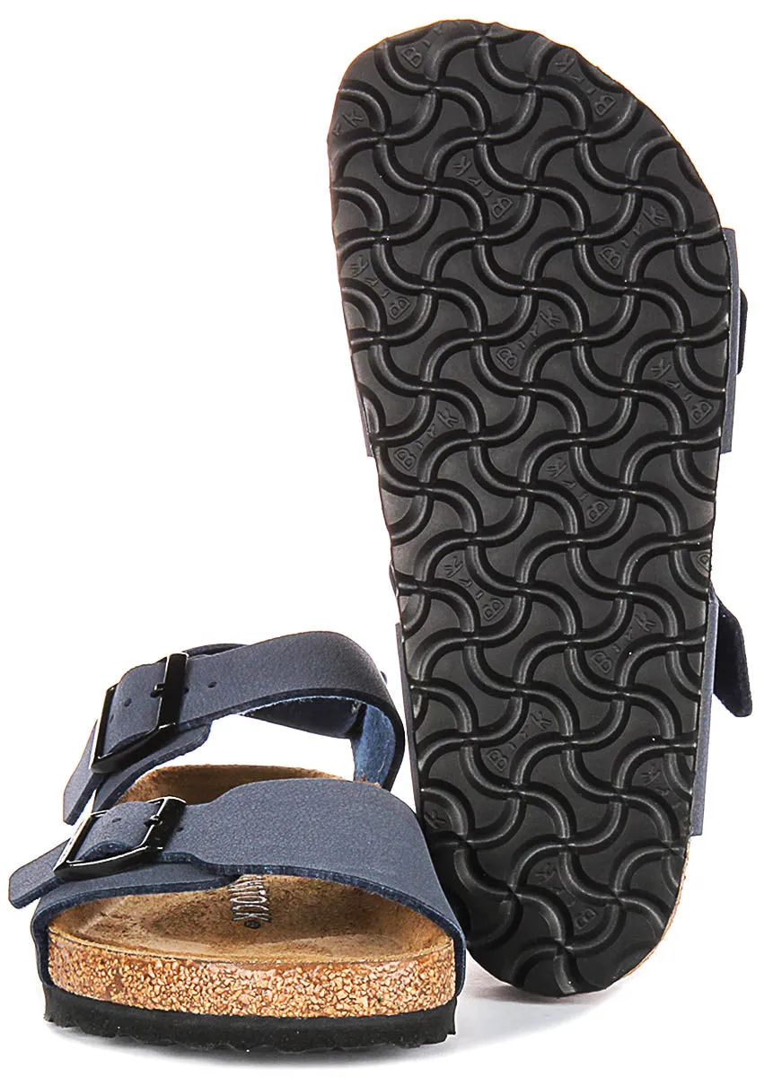 Birkenstock New York In Navy for Juniors | Regular Fit