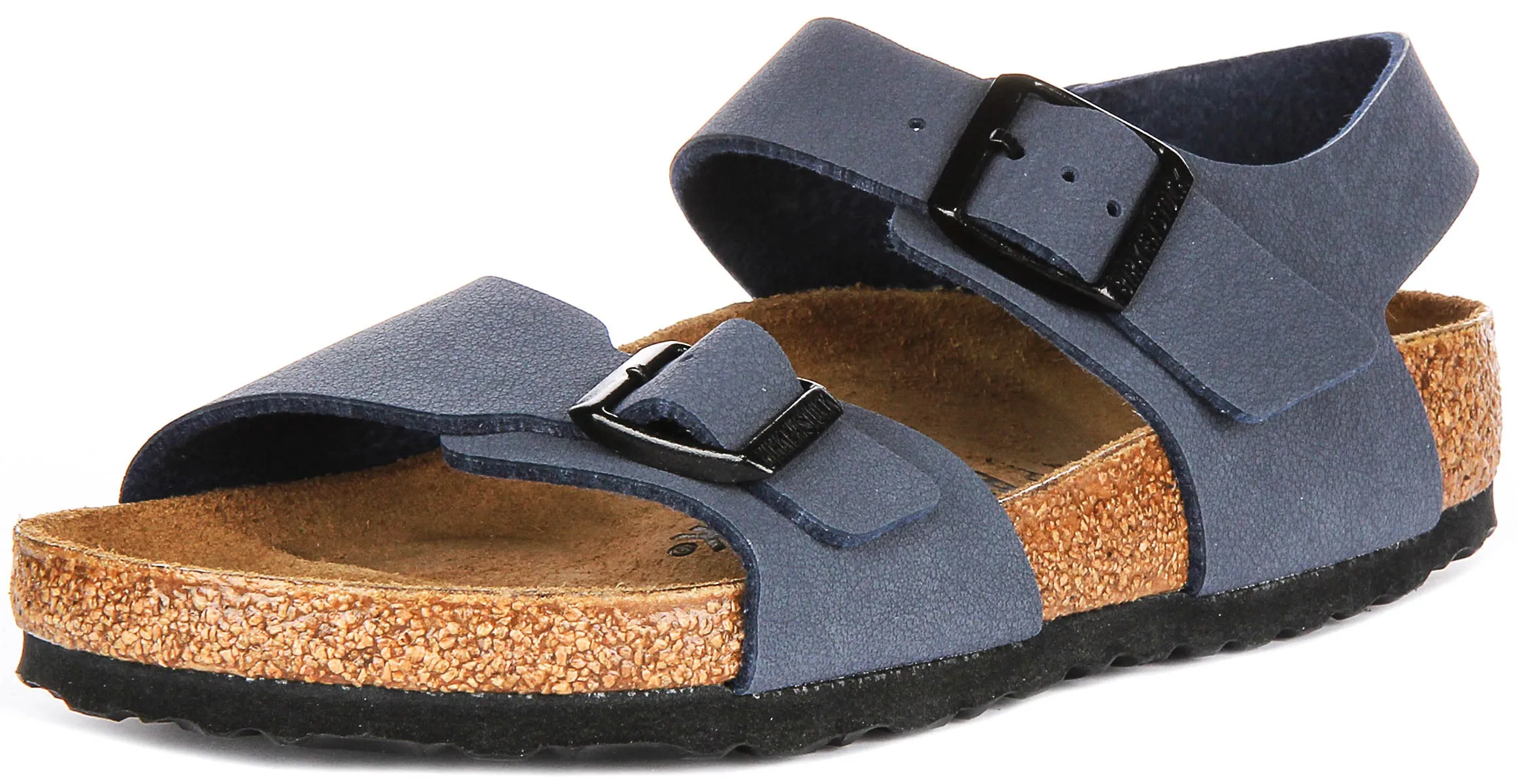 Birkenstock New York In Navy for Juniors | Regular Fit