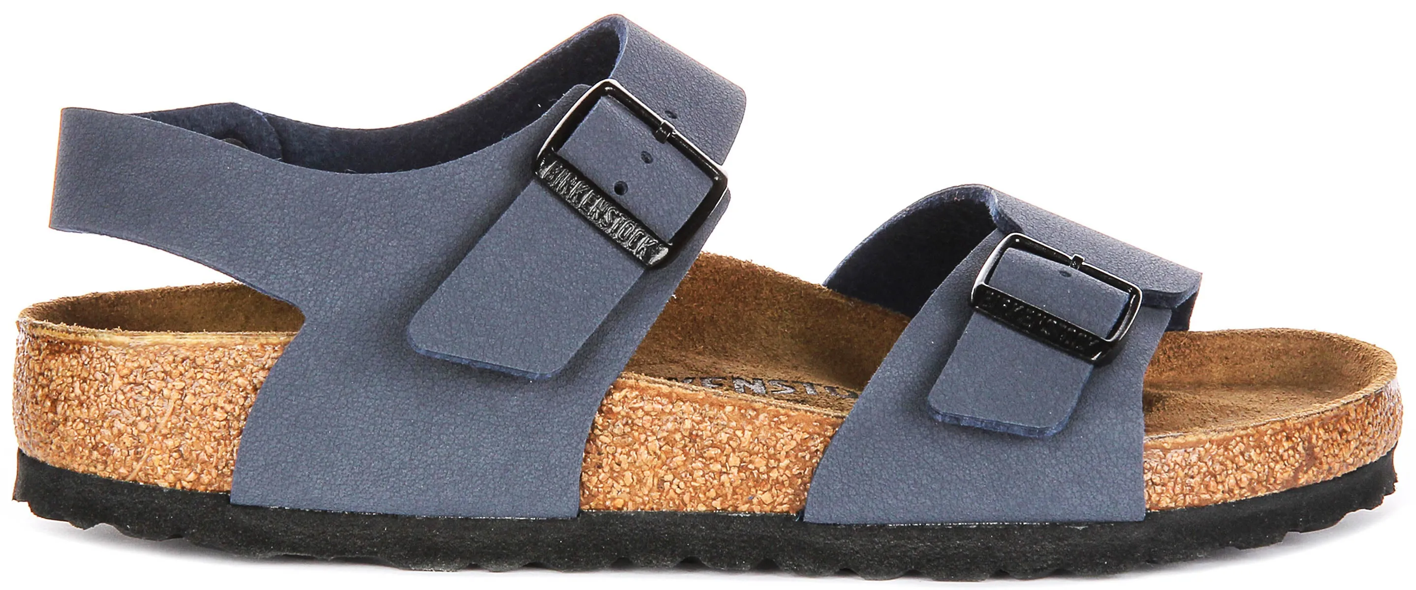 Birkenstock New York In Navy for Juniors | Regular Fit