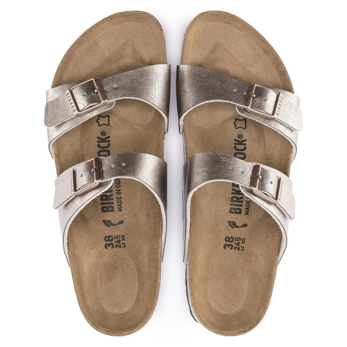 Birkenstock Women's Sydney Graceful Taupe Birko-Flor