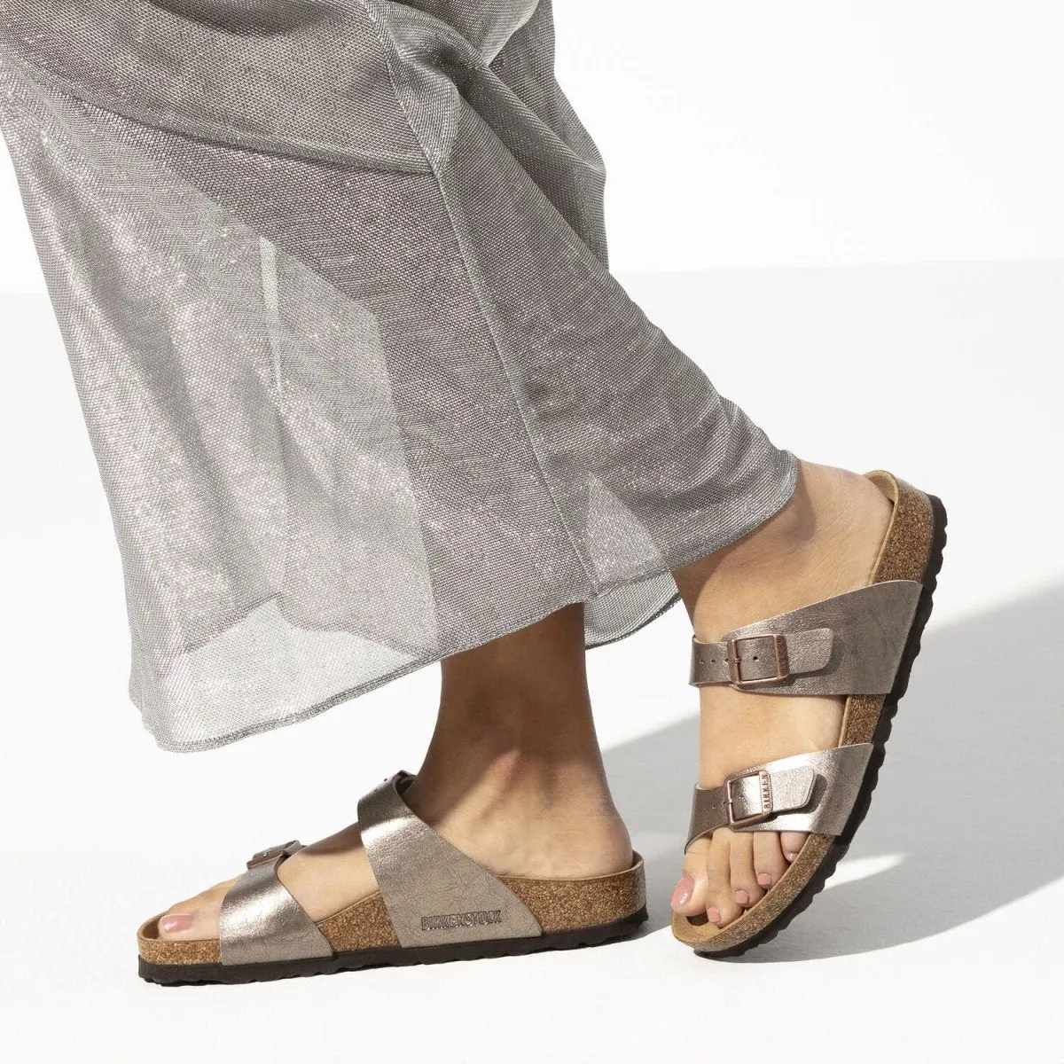 Birkenstock Women's Sydney Graceful Taupe Birko-Flor