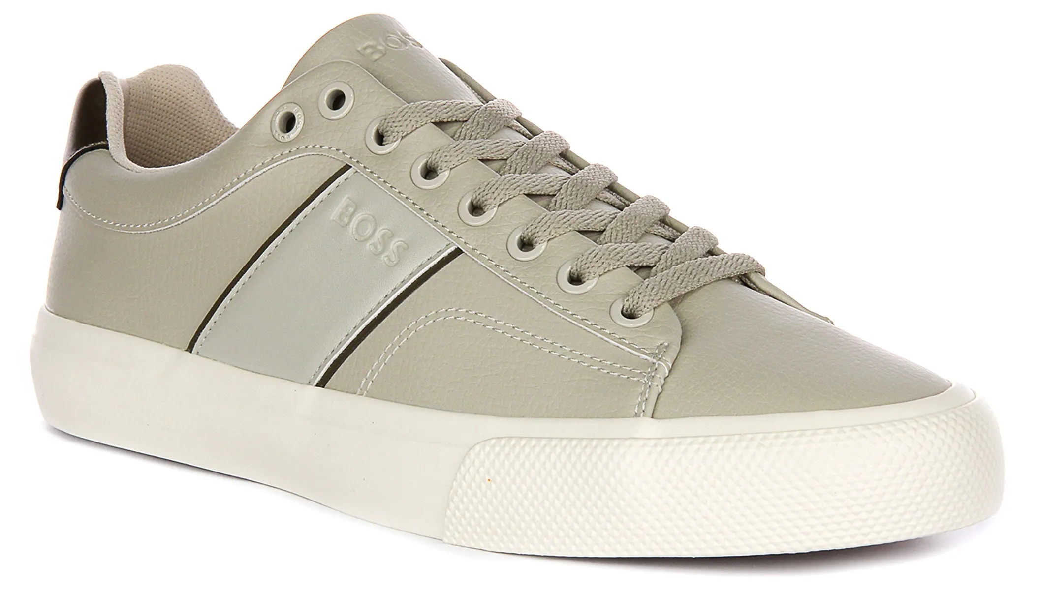 Boss Aiden Tennis Grit In Beige For Men