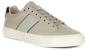 Boss Aiden Tennis Grit In Beige For Men