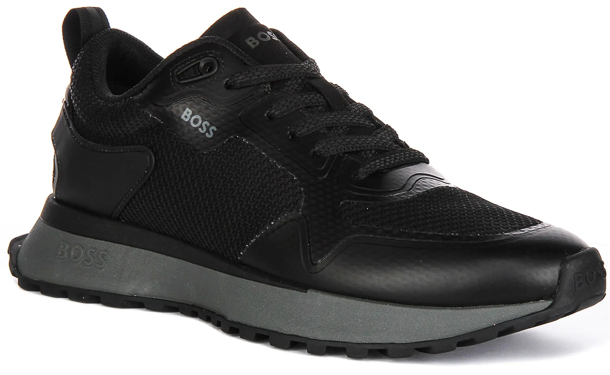 Boss Jonah Runner Mesh In Black For Men