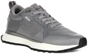 Boss Jonah Runner Meth In Grey For Men