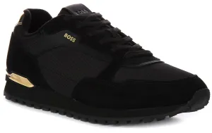 Boss Parkour L Runner In Black Gold For Men