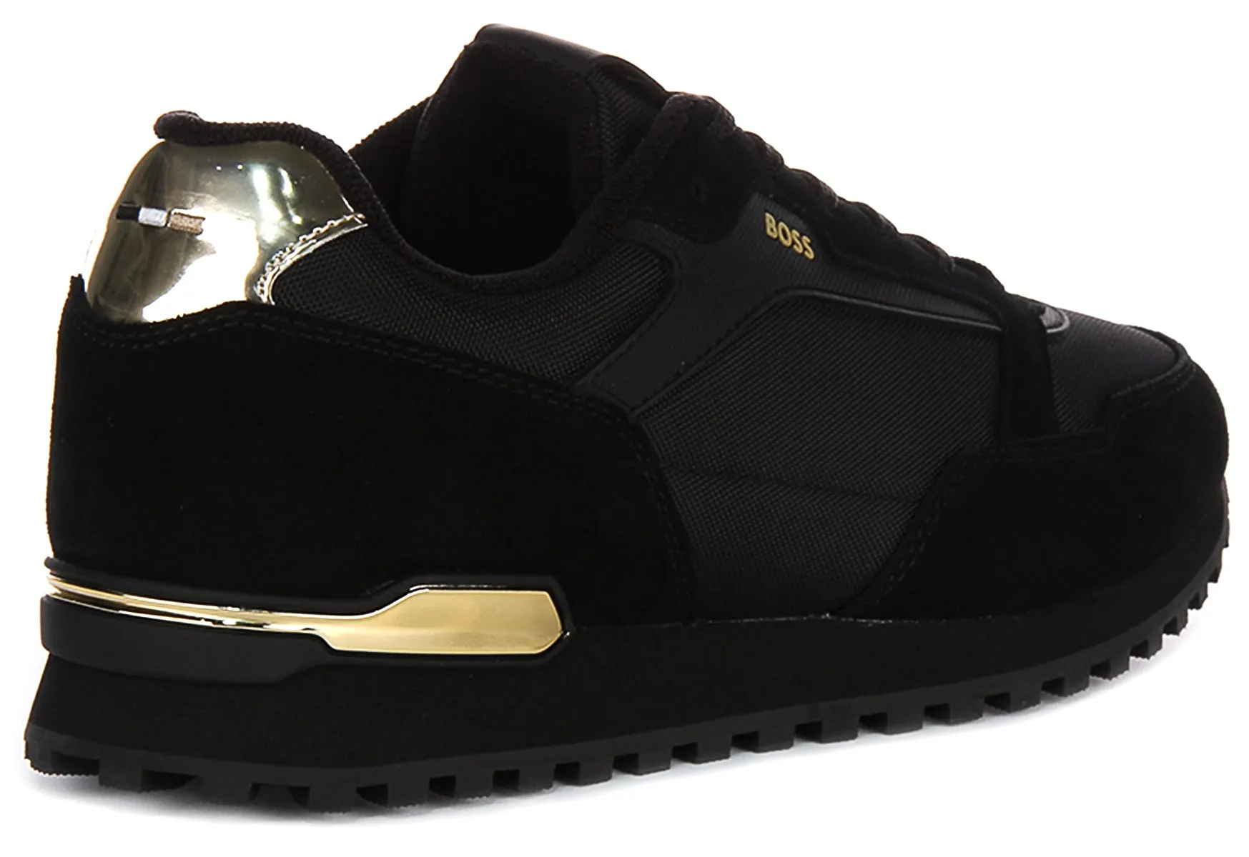 Boss Parkour L Runner In Black Gold For Men