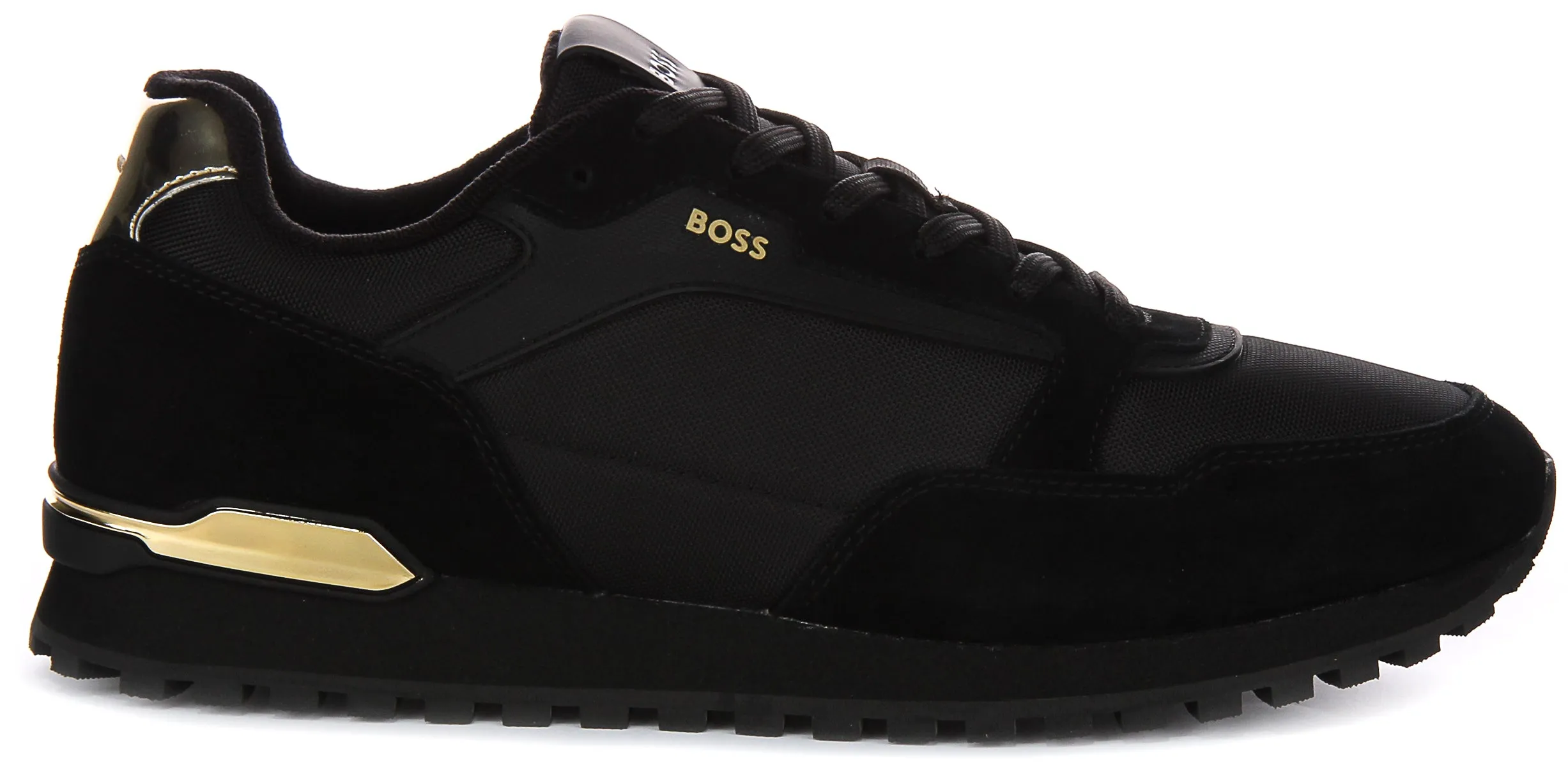 Boss Parkour L Runner In Black Gold For Men
