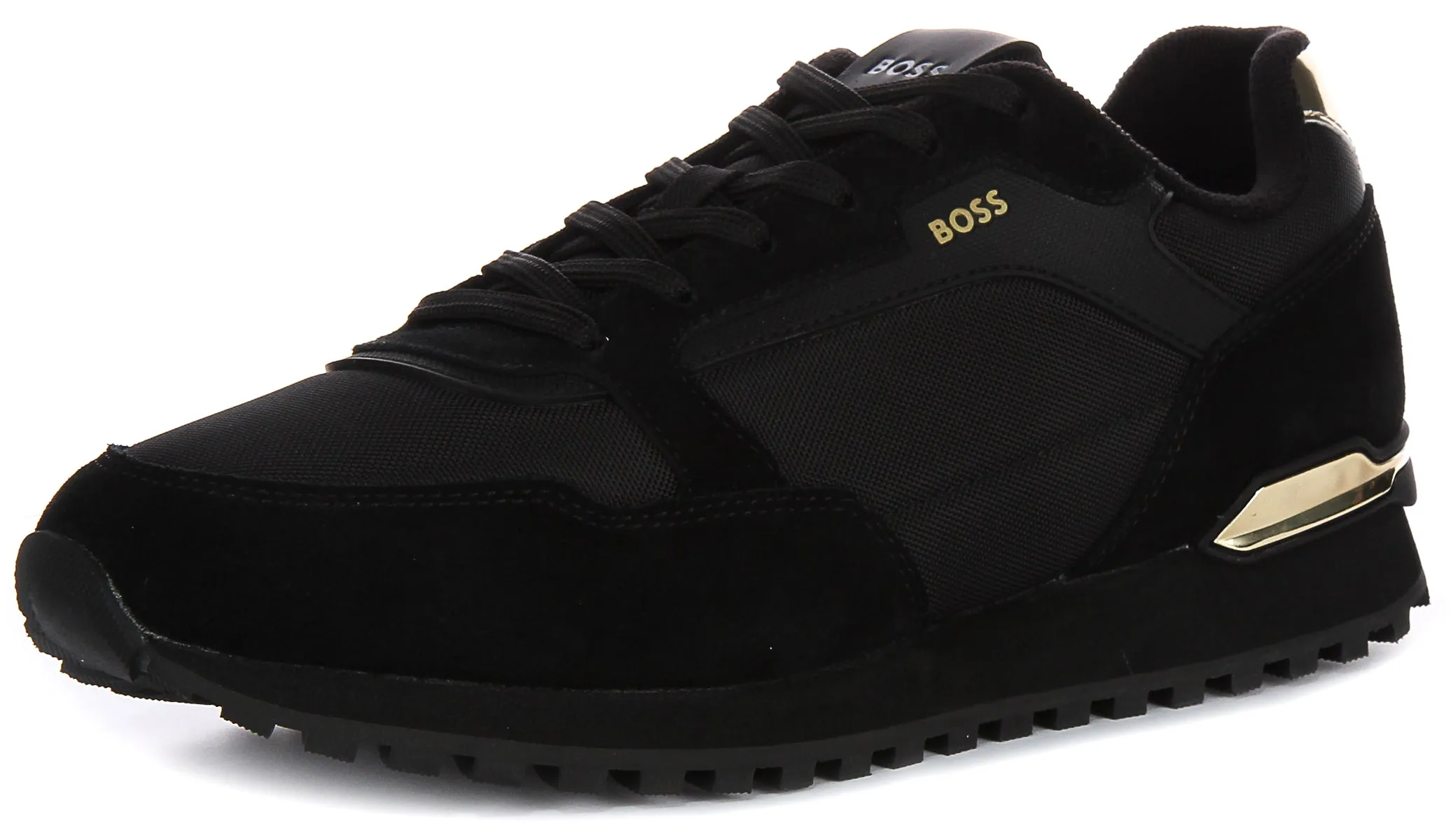 Boss Parkour L Runner In Black Gold For Men