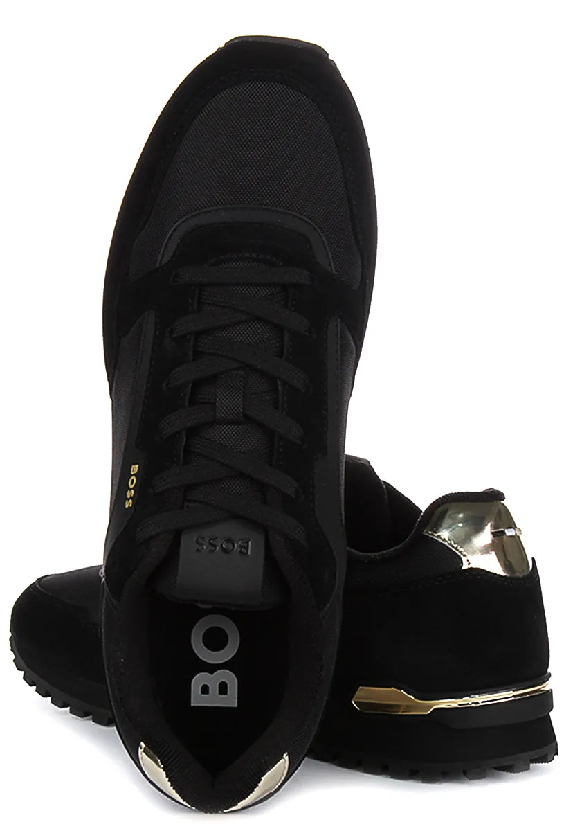 Boss Parkour L Runner In Black Gold For Men