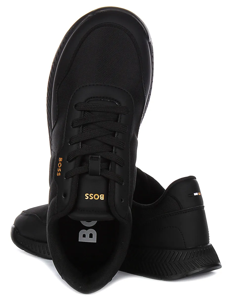 Boss Titanium Runner In Black For Men