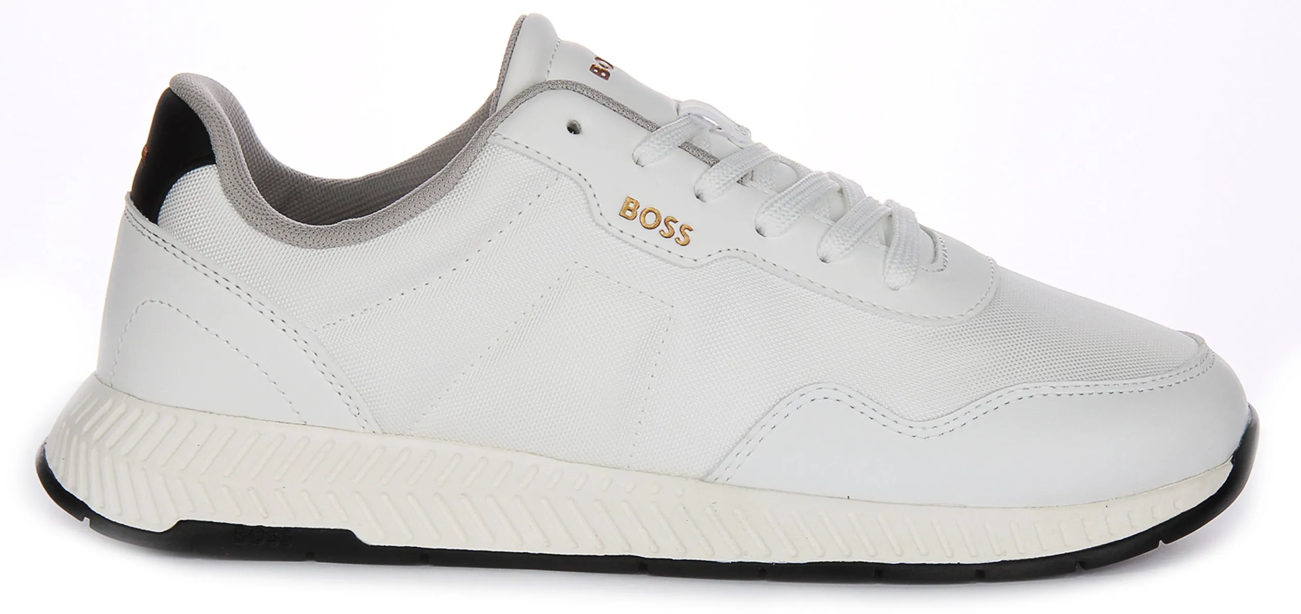 Boss Titanium Runner In White For Men
