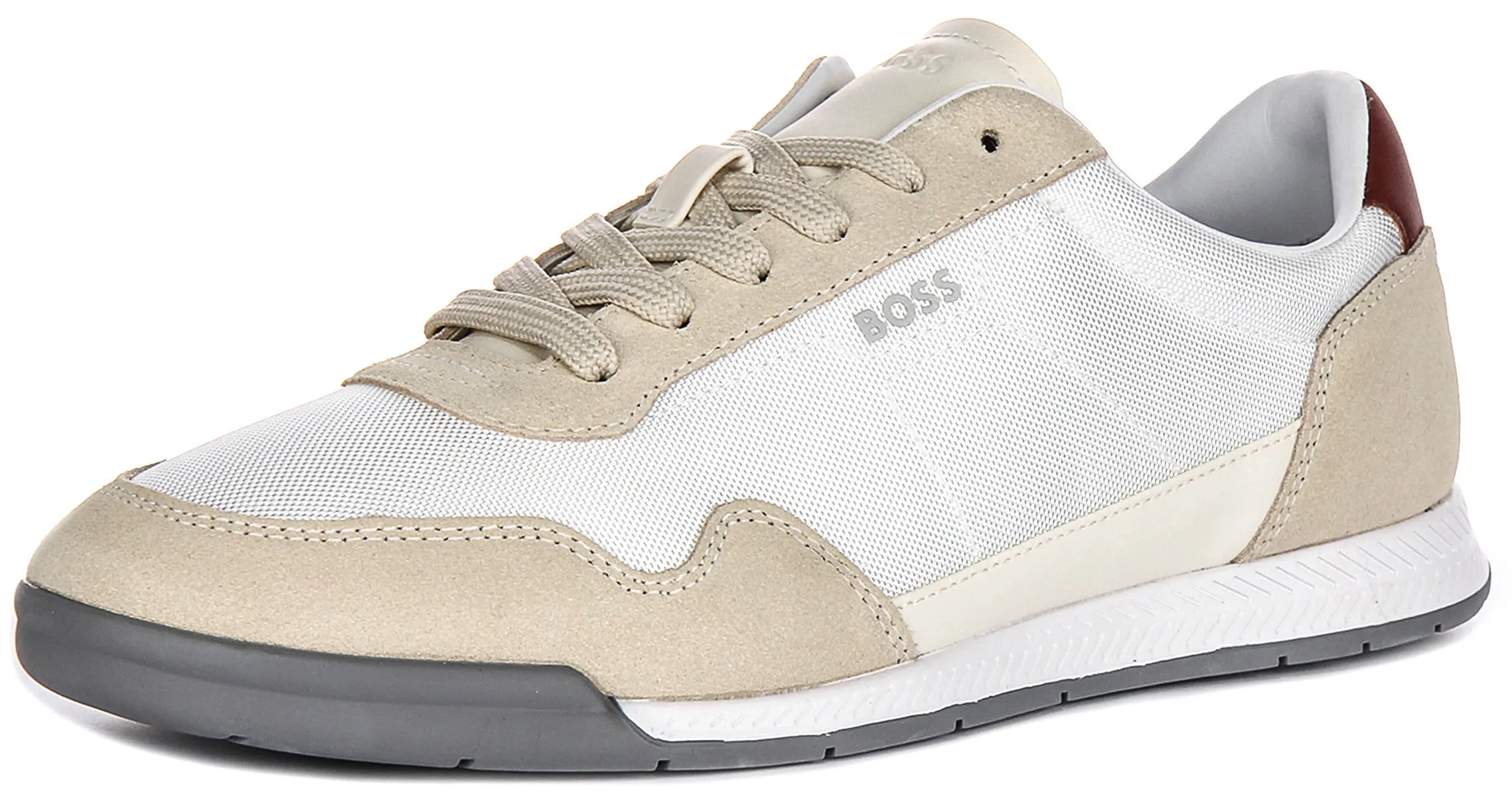 Boss Titanium SL In White Beige For Men
